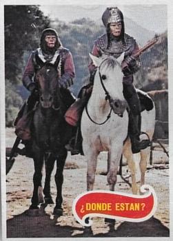 1975 Topps Planet of the Apes (Spanish) #41 General's Orders! Front