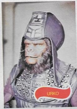 1975 Topps Planet of the Apes (Spanish) #59 Mark Lenard as Urko Front