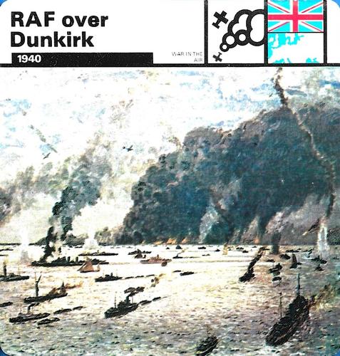 1977 Edito-Service World War II - Deck 74 #13-036-74-04 RAF over Dunkirk Front