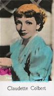 1930-39 De Beukelaer Film Stars (701-800) #704 Claudette Colbert Front