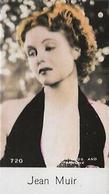 1930-39 De Beukelaer Film Stars (701-800) #720 Jean Muir Front