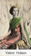 1930-39 De Beukelaer Film Stars (801-900) #809 Valerie Hobson Front