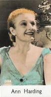 1930-39 De Beukelaer Film Stars (801-900) #834 Ann Harding Front