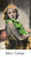 1930-39 De Beukelaer Film Stars (801-900) #884 Mary Carlisle Front