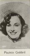 1930-39 De Beukelaer Film Stars (1001-1100) #1001 Paulette Goddard Front