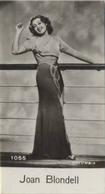 1930-39 De Beukelaer Film Stars (1001-1100) #1055 Joan Blondell Front