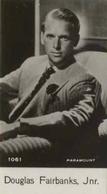 1930-39 De Beukelaer Film Stars (1001-1100) #1061 Douglas Fairbanks Jr. Front