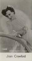 1930-39 De Beukelaer Film Stars (1001-1100) #1068 Joan Crawford Front