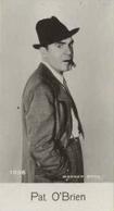 1930-39 De Beukelaer Film Stars (1001-1100) #1096 Pat O'Brien Front