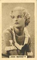 1930 Caley's Chocolates Film Stars #NNO Joan Bennett Front