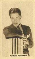 1930 Caley's Chocolates Film Stars #NNO Ramon Novarro Front