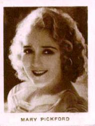 1933 Allen's Movie Stars #7 Mary Pickford Front