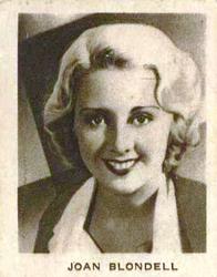 1933 Allen's Movie Stars #13 Joan Blondell Front