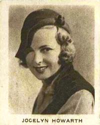 1933 Allen's Movie Stars #14 Jocelyn Howarth Front