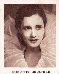 1933 Allen's Movie Stars #16 Dorothy Bouchier Front