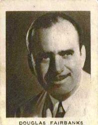 1933 Allen's Movie Stars #25 Douglas Fairbanks Sr. Front