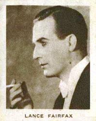 1933 Allen's Movie Stars #29 Lance Fairfax Front