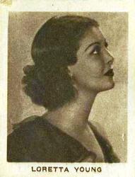 1933 Allen's Movie Stars #38 Loretta Young Front