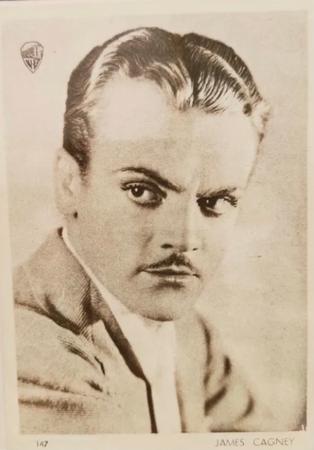 1930-39 Aguila Chocolate Movie Star Premiums #147 James Cagney Front