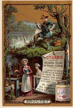 1887 Liebig Animaux de boucherie (Preparation of Food) (French text) (F174, S193) #NNO Pike Front