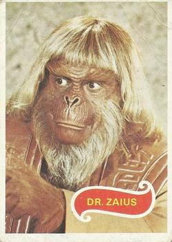 1975 Scanlens Planet of the Apes #4 Dr. Zaius Front