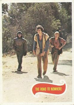 1975 Scanlens Planet of the Apes #6 The Road to Nowhere Front