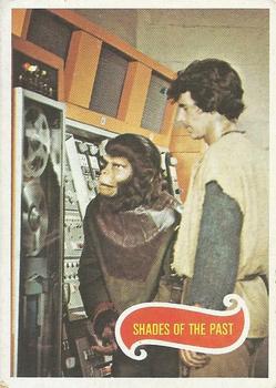 1975 Scanlens Planet of the Apes #24 Shades of the Past Front