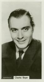1939 R.J. Lea Famous Film Stars #13 Charles Boyer Front