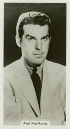1939 R.J. Lea Famous Film Stars #17 Fred MacMurray Front
