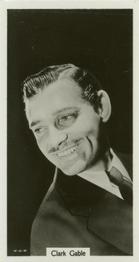 1939 R.J. Lea Famous Film Stars #19 Clark Gable Front