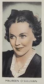 1939 Abdulla & Co. Screen Stars #19 Maureen O'Sullivan Front