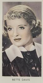 1939 Abdulla & Co. Screen Stars #29 Bette Davis Front