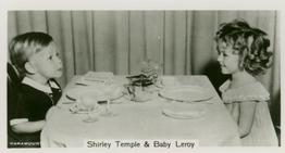 1937 John Sinclair Film Stars #78 Shirley Temple / Baby Leroy Front