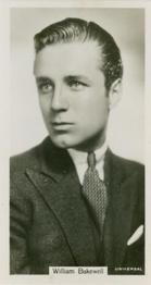1937 John Sinclair Film Stars #11 William Bakewell Front
