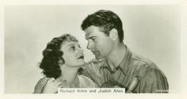 1937 John Sinclair Film Stars #46 Richard Arlen / Judith Allen Front