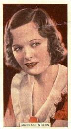 1935 Godfrey Phillips Stage and Cinema Beauties #6 Marian Nixon Front