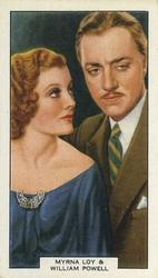 1938 Summit Screen Lovers #1 Myrna Loy / William Powell Front