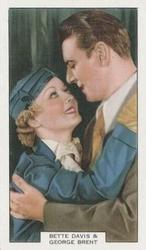 1938 Summit Screen Lovers #8 Bette Davis / George Brent Front