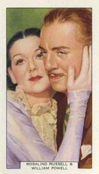 1938 Summit Screen Lovers #26 Rosalind Russell / William Powell Front