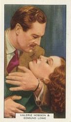 1938 Summit Screen Lovers #30 Valerie Hobson / Edmund Lowe Front