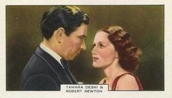 1938 Summit Screen Lovers #39 Tamara Desni / Robert Newton Front