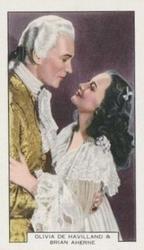 1938 Summit Screen Lovers #47 Olivia De Havilland / Brian Aherne Front