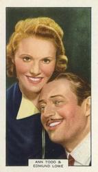 1938 Summit Screen Lovers #48 Ann Todd / Edmund Lowe Front