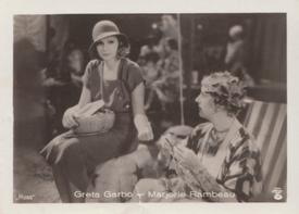 1930-39 A. Batschari Mercedes Filmbilder Series 5 #3 Greta Garbo / Marjorie Rambeau Front