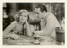 1930-39 A. Batschari Mercedes Filmbilder Series 5 #5 Greta Garbo Front