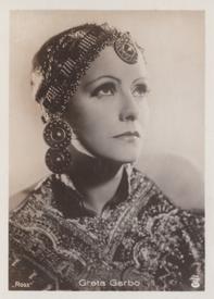 1930-39 A. Batschari Mercedes Filmbilder Series 5 #6 Greta Garbo Front
