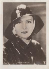 1930-39 A. Batschari Mercedes Filmbilder Series 5 #19 Greta Garbo Front