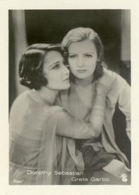 1930-39 A. Batschari Mercedes Filmbilder Series 5 #32 Dorothy Sebastian / Greta Garbo Front