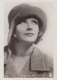 1930-39 A. Batschari Mercedes Filmbilder Series 5 #35 Greta Garbo Front