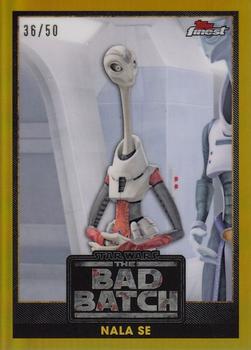 2022 Topps Finest Star Wars - The Bad Batch Gold #BB-9 Nala Se Front